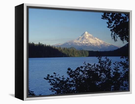 Lost Lake and Mount Hood-James Randklev-Framed Premier Image Canvas