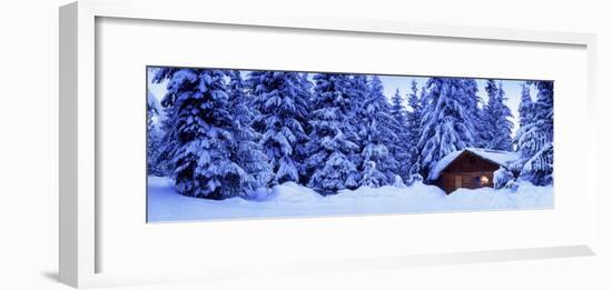 Lost Lake Cabin, British Columbia, Canada-null-Framed Photographic Print