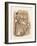 Lost Love, C.1859 (Pen and Ink)-John Everett Millais-Framed Giclee Print