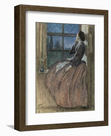 Lost Love-John Everett Millais-Framed Art Print