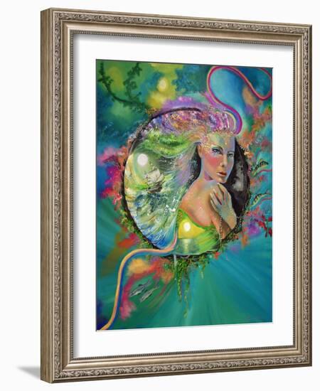 Lost Mermaid-Sue Clyne-Framed Giclee Print