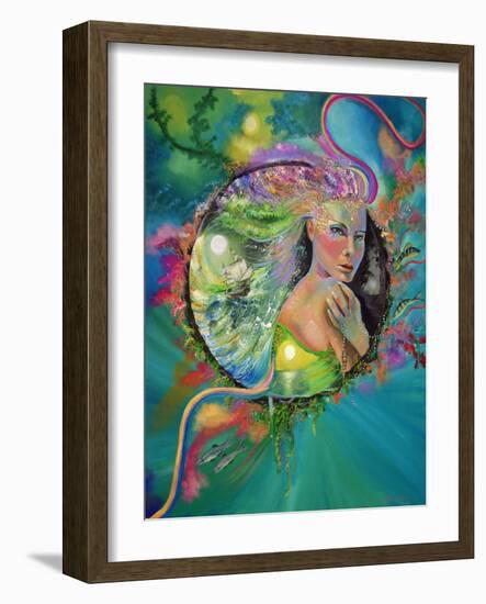 Lost Mermaid-Sue Clyne-Framed Giclee Print