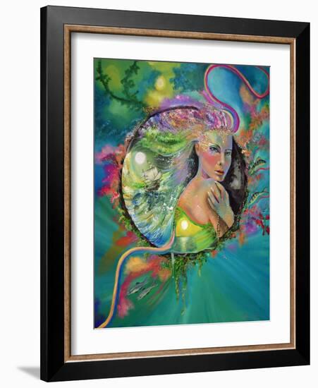 Lost Mermaid-Sue Clyne-Framed Giclee Print