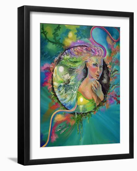 Lost Mermaid-Sue Clyne-Framed Giclee Print