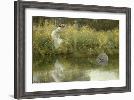 Lost Parasol-Arthur Hacker-Framed Giclee Print