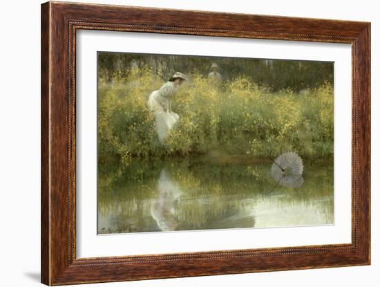 Lost Parasol-Arthur Hacker-Framed Giclee Print