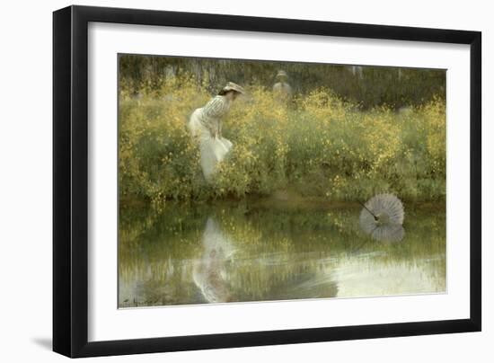 Lost Parasol-Arthur Hacker-Framed Giclee Print