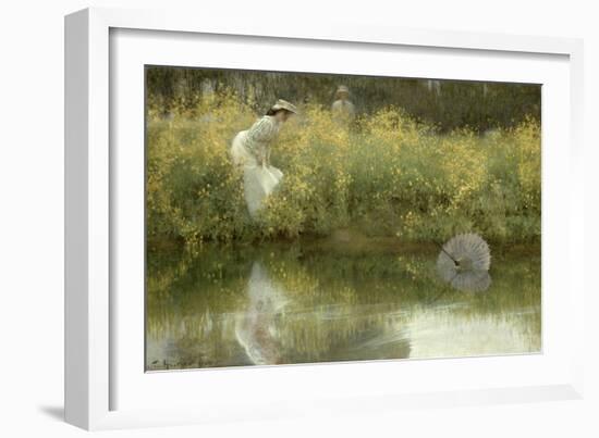 Lost Parasol-Arthur Hacker-Framed Giclee Print