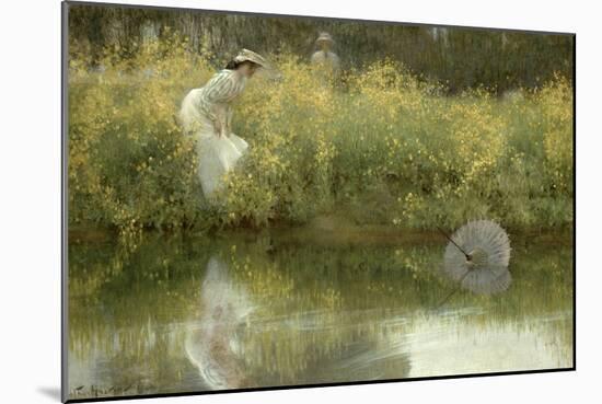 Lost Parasol-Arthur Hacker-Mounted Giclee Print