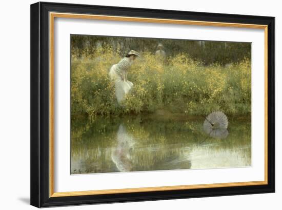 Lost Parasol-Arthur Hacker-Framed Giclee Print