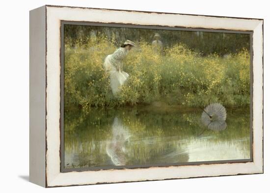 Lost Parasol-Arthur Hacker-Framed Premier Image Canvas