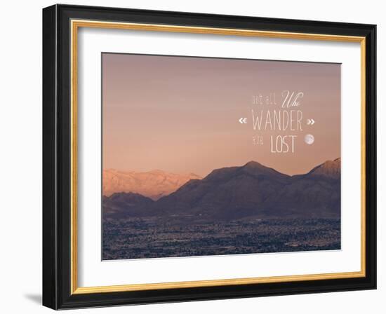 Lost Pink Sky-Tracey Telik-Framed Art Print
