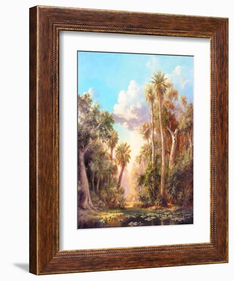 Lost River-Art Fronckowiak-Framed Art Print