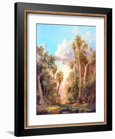 Lost River-Art Fronckowiak-Framed Art Print