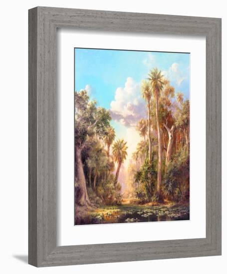 Lost River-Art Fronckowiak-Framed Art Print