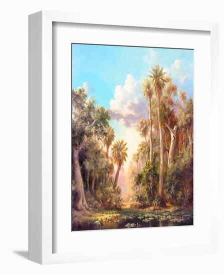 Lost River-Art Fronckowiak-Framed Art Print