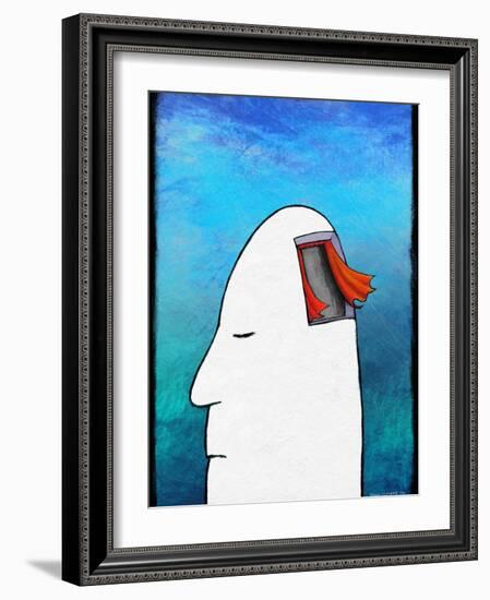 Lost Your Mind, Conceptual Artwork-David Gifford-Framed Photographic Print