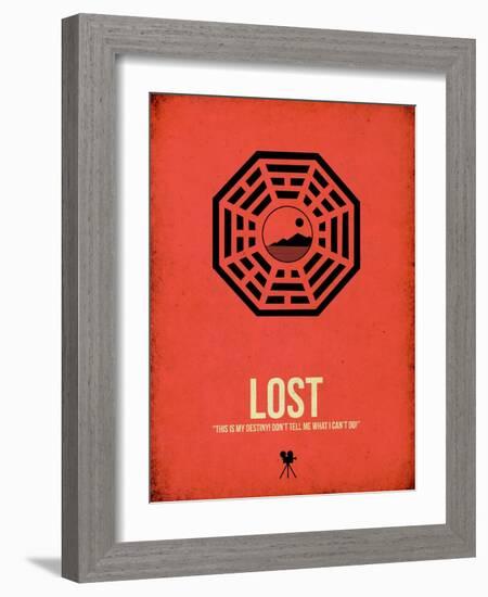 Lost-NaxArt-Framed Art Print