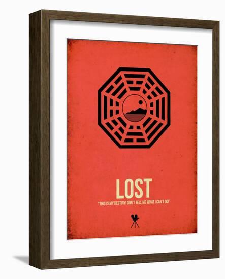 Lost-NaxArt-Framed Art Print