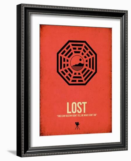 Lost-NaxArt-Framed Art Print