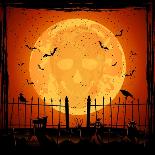 Halloween Night-losw-Framed Art Print