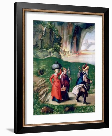 Lot and His Daughters, 1496-1499-Albrecht Durer-Framed Giclee Print