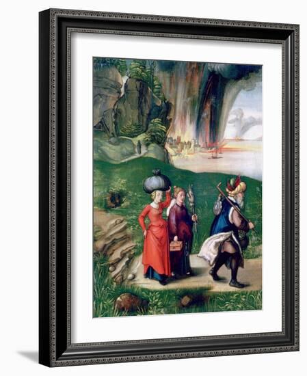 Lot and His Daughters, 1496-1499-Albrecht Durer-Framed Giclee Print