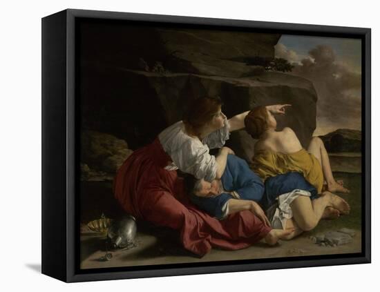 Lot and His Daughters, c.1622-Orazio Gentileschi-Framed Premier Image Canvas
