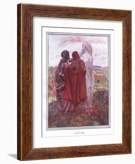 Lot's Wife-John Byam Liston Shaw-Framed Giclee Print