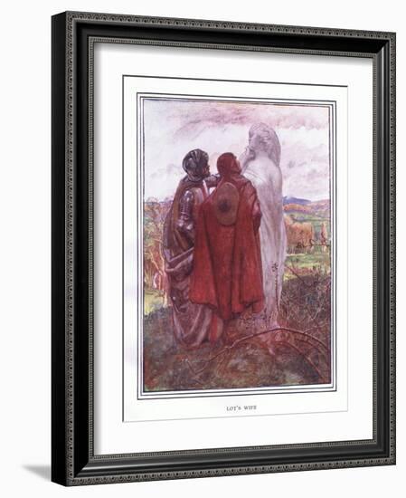 Lot's Wife-John Byam Liston Shaw-Framed Giclee Print