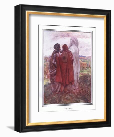 Lot's Wife-John Byam Liston Shaw-Framed Giclee Print