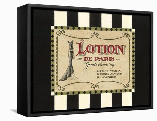 Lotion Label-Jillian Jeffrey-Framed Stretched Canvas