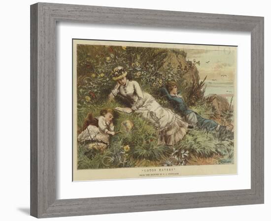 Lotos Eaters-Charles Joseph Staniland-Framed Giclee Print