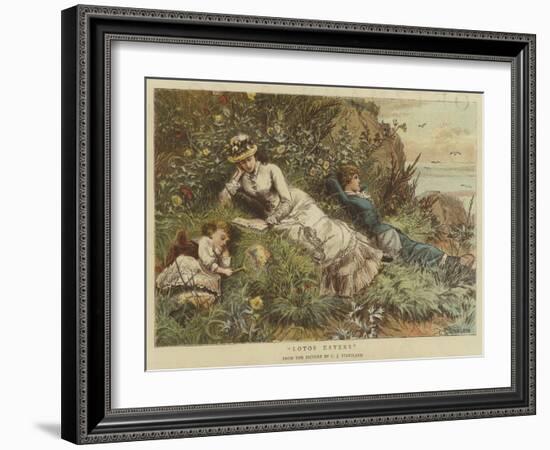 Lotos Eaters-Charles Joseph Staniland-Framed Giclee Print