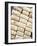 Lots of Different Wine Corks Lying Side by Side-null-Framed Photographic Print