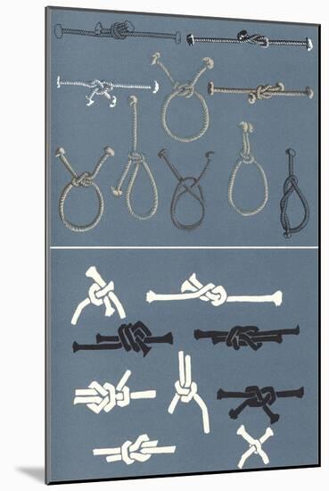 Lots of Knots-null-Mounted Art Print