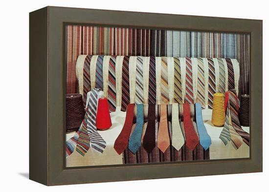 Lots of Ties-null-Framed Stretched Canvas