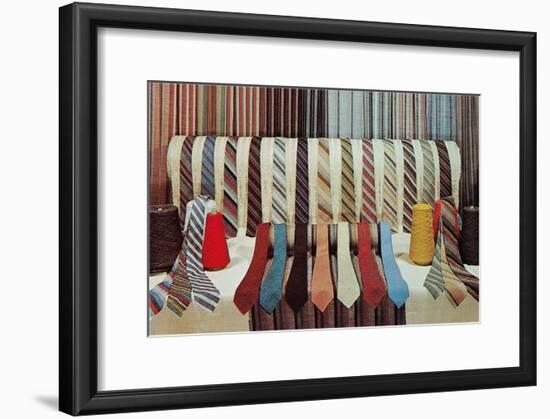 Lots of Ties-null-Framed Art Print