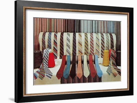 Lots of Ties-null-Framed Art Print