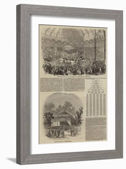 Lottery of the Golden Ingots at Paris-null-Framed Giclee Print