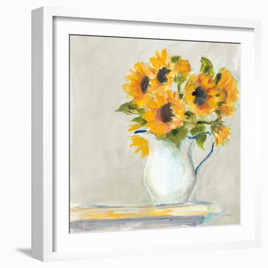 Lotties Sunflowers-Sue Schlabach-Framed Art Print