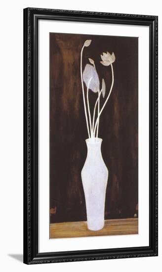 Lotus and Arum Bouquet-Sanyu-Framed Art Print