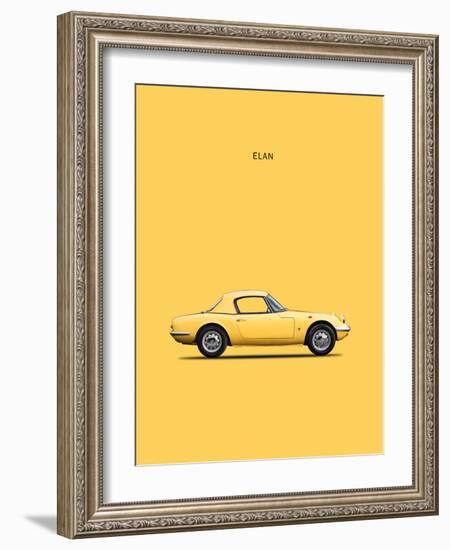 Lotus Elan 1965-Mark Rogan-Framed Art Print