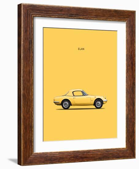 Lotus Elan 1965-Mark Rogan-Framed Art Print