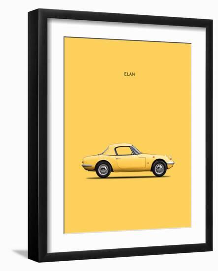 Lotus Elan 1965-Mark Rogan-Framed Art Print