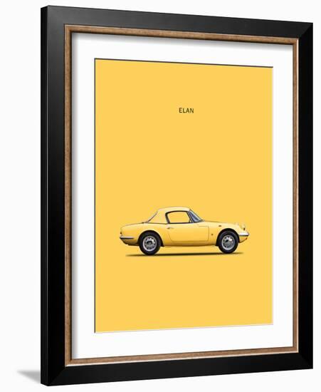 Lotus Elan 1965-Mark Rogan-Framed Art Print