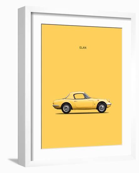 Lotus Elan 1965-Mark Rogan-Framed Art Print