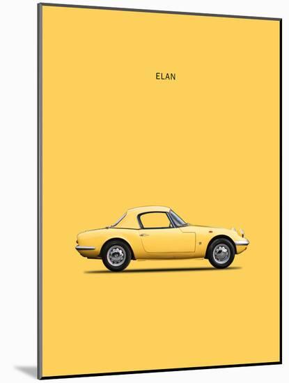 Lotus Elan 1965-Mark Rogan-Mounted Art Print