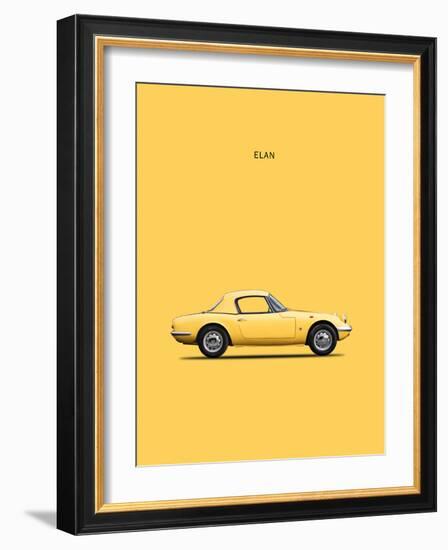 Lotus Elan 1965-Mark Rogan-Framed Art Print