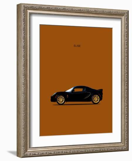 Lotus Elise Type-72D-Mark Rogan-Framed Art Print